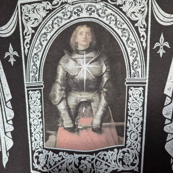 While Odin Sleeps Joan of Arc Hoodie - Picture 3 of 4